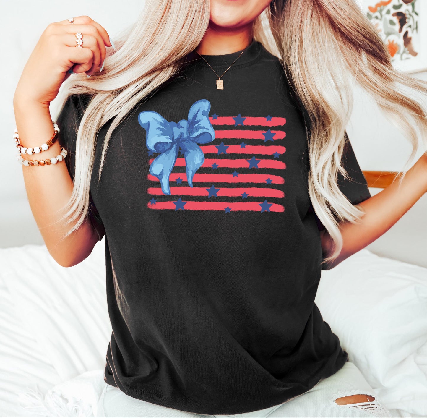 Coquette American Flag Shirt