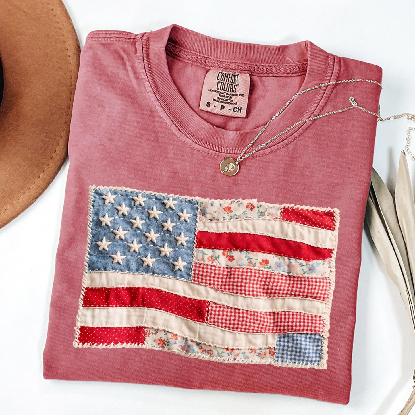 Patchwork USA Shirt