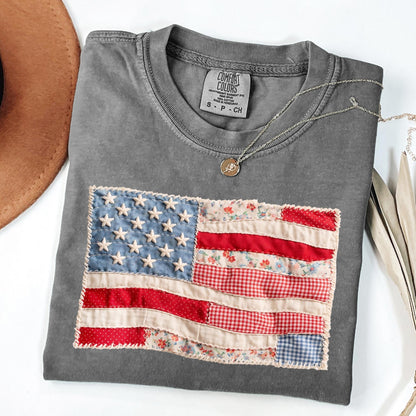 Patchwork USA Shirt