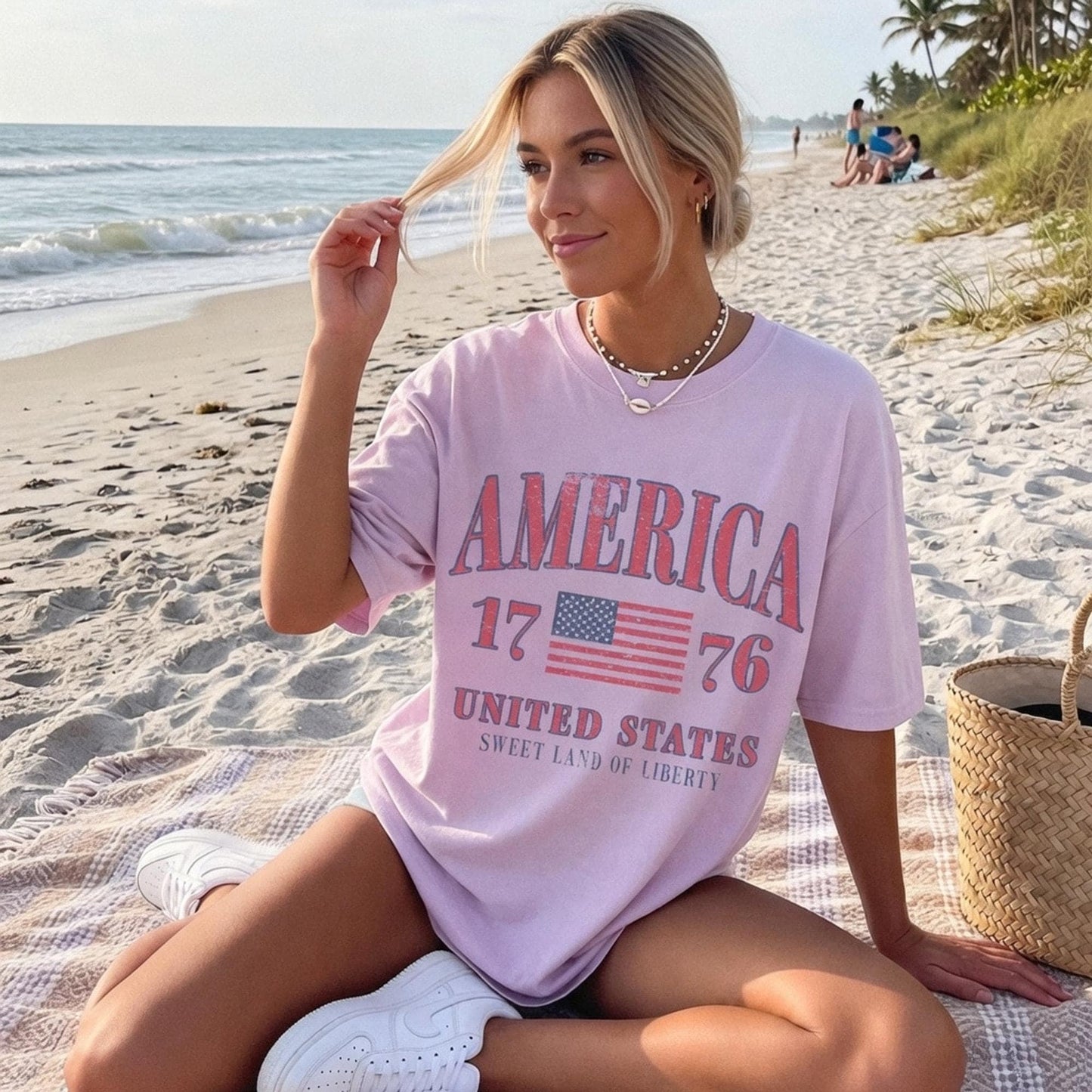 Retro America 4th of July Shirt