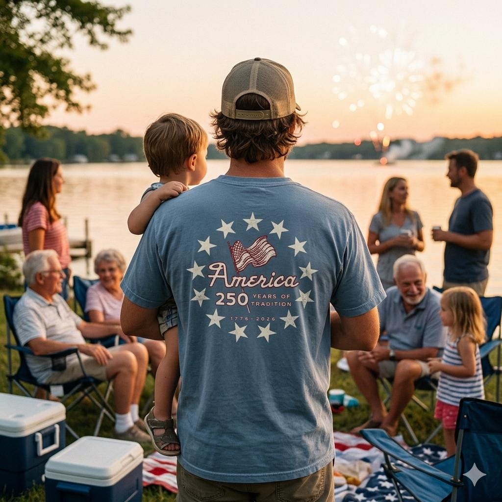 Men's USA 250 Tee